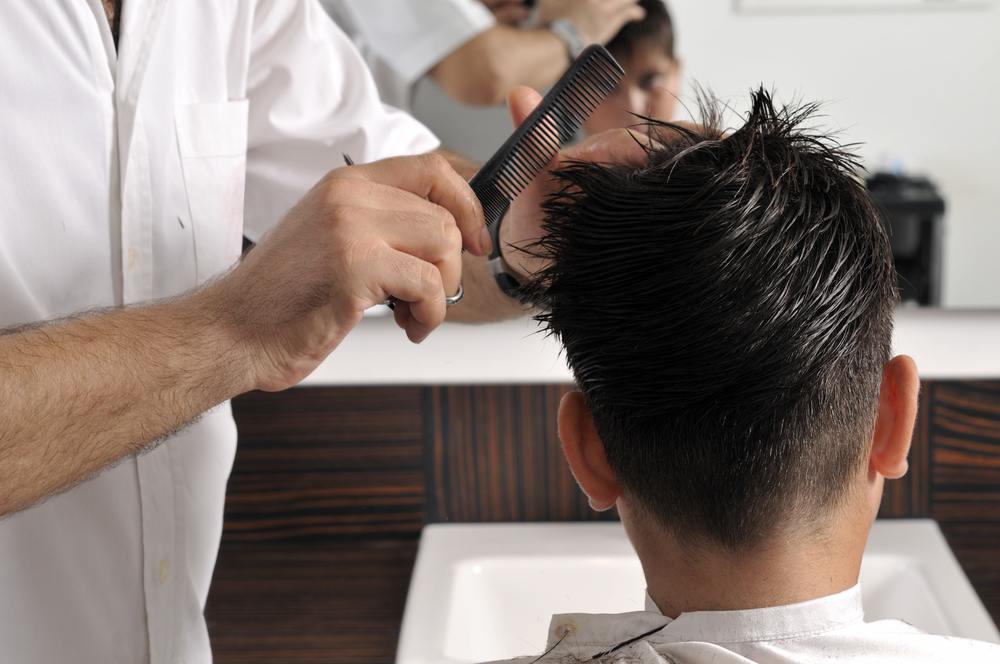 Scissor Cut Boys Hair